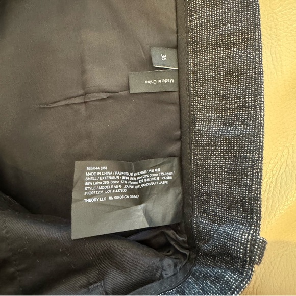 Theory Wool Dress Pants - Picture 5 of 5